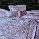 155x200 violett lila erika silber mehrfarbig Bettwäsche Bettbezüge Bettwäschegarnituren Baumwolle Seersucker pflegeleicht violet heather silver