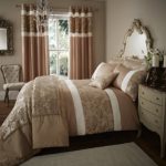 Luxuriöse Glamour Jacquard Bettwäsche-Sets und Zubehör, 100% Polyester / 50% Baumwolle / 50% Polyester / Baumwolle / Polyester, gold, Einzelbett