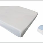 Matratzenschutzbezug, waschbar, weiß, PVC wasserundurchlässig wasserdicht (140x200cm)