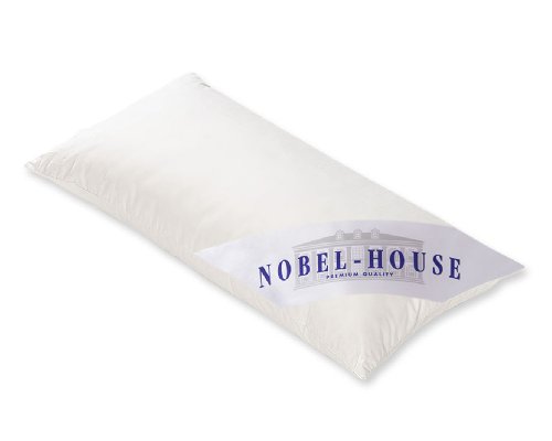 NOBEL HOUSE – Luxus Kopfkissen – 40 x 80 cm – 70% Federchen / 30% Daunen – 630 gr. – Deutsches Qualitätsprodukt – 975.20.006