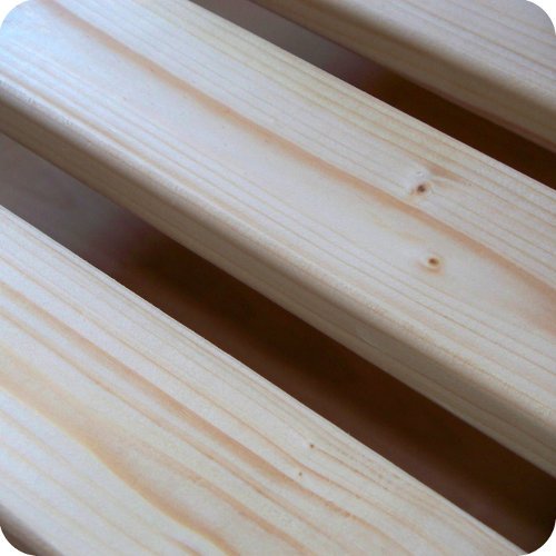 TUGA-Holztech 20mm Rollrost Lattenrost 200 x 200cm bis 200Kg Flächenlast Qualitätsarbeit aus Deutschland unbehandelt frei von Chemie Naturprodukt