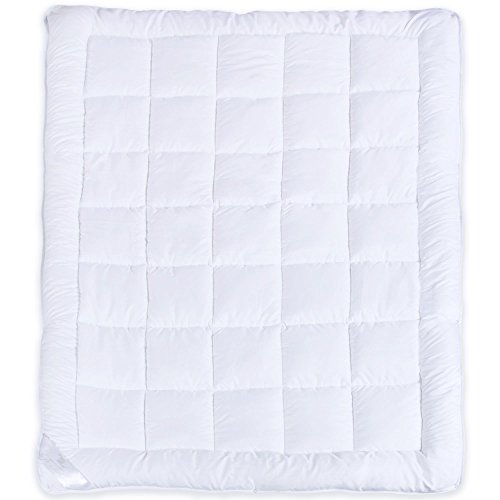 Sommer Bettdecke 135x200 cm leichte Steppdecke atmungsaktiv kochfest, Decke für den Sommer aqua-textil Soft Touch 0010566