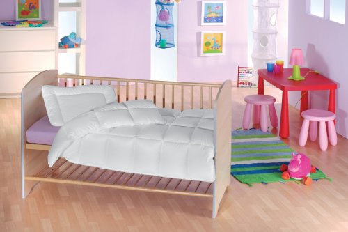 f.a.n. Medisan Marken Kinder Steppbett-Set, 100x135 + 40x60 cm, allergieneutral, kochfest bis 95°C