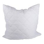 sabeatex Orthofill Kopfkissen 80x80cm für Stauballergiker, Waschbar bis 95° Hautsympathisch sehr angenehmes Schlafklima extra weich und formstabil, Größe 80x80cm