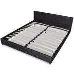 vidaXL Kunstlederbett Doppelbett Schlafzimmerbett Bett Ehebett Bettgestell 180x200cm