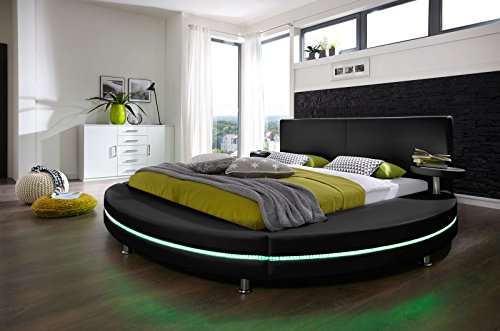 SAM® Design Polsterbett Gallo, Bett in schwarz, 180 x 200 cm