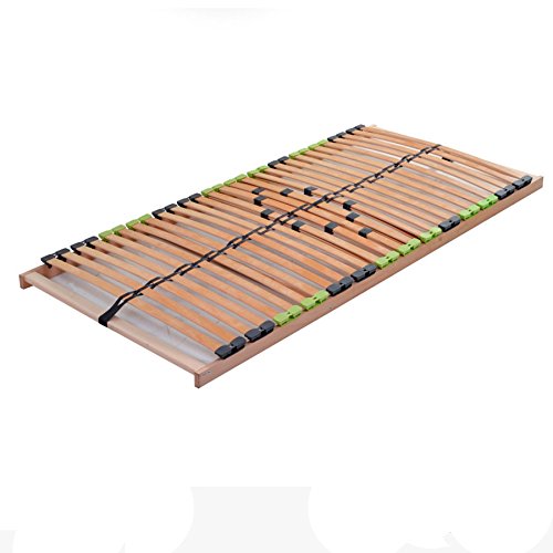 7 Zonen Buche Lattenrahmen zerlegt Lattenrost "DaMi Basic NV" inkl. 5 fache Härteverstellung 7 Zonen Buche Lattenrahmen zerlegt Lattenrost "DaMi Basic NV" inkl. 5 fache Härteverstellung