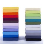 etérea Comfort Jersey Spannbettlaken - in viele Farben und alle Größen - 100% Baumwolle, Anthrazit 180x200 - 200x200 cm