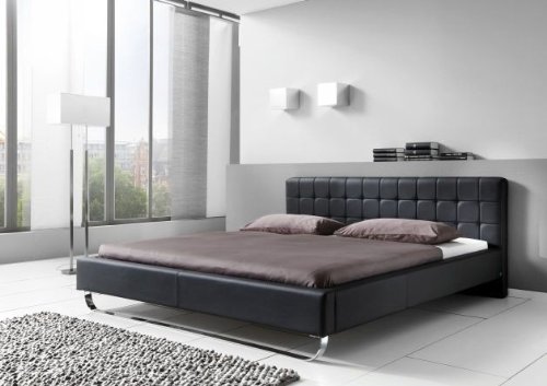 Dormeta Polsterbett Bett, Kunstleder-Bett mit Liegefläche