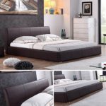 Designer Polsterbett Bett MONACO Doppelbett 3 Farben & 3 Größen zur Auswahl