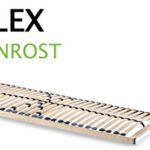 Lattenrost aus Holz mit 7 Zonen und Härtegradverstellung , Für alle Matratzen und gängigen Betten geeignet , Komfortabler A-Flex Lattenrost mit 28 Federholzleisten