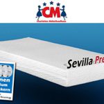 Sevilla Premium 7 Zonen Tonnentaschenfederkern-Matratze in den Härtegraden H2 und H3. Taschenfederkernmatratze Qualität aus der Matratzenmanufaktur. Made in Germany.