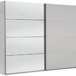 Wimex 507060 Schwebetürenschrank, 270 x 210 x 65 cm, alpinweiß / spiegel