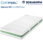 Schlaraffia Highway 220 ComFEEL 7-Zonen Kaltschaum-Matratze H3 (90 x 200cm)