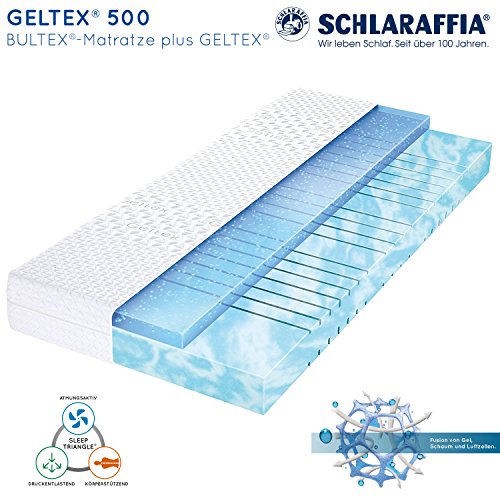 Schlaraffia Geltex 500 Bultex Matratze 80x200 cm H3