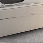 Mallira Boxspringbett 180x200 cm – weißes Polster-Bett in Kunstleder mit integrierter LED-Beleuchtung und Schubladen | Edles Designer-Bett inkl. Bonellfederkern Matratze und Visco Topper weiss, TÜV geprüft | Made in EU