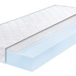 Traumnacht Basic Komfortschaummatratze Härtegrad 2 (H2) 90 x 200 cm, weiß
