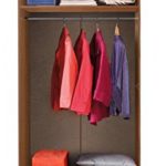 2 trg Kleiderschrank Schlafzimmer Universalschrank Garderobe Dielen-Schrank Sonoma Eiche