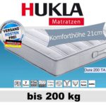 Hn8 Dura 200 TA 7-Zonen-Tonnen-Taschenfederkern-Matratze für Personen bis 2...