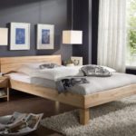 SAM Massivholz Bett 120x200 cm Columbia mit geschlossener Rückenlehne, Buche, geölt, Design für Ihr Schlafzimmer