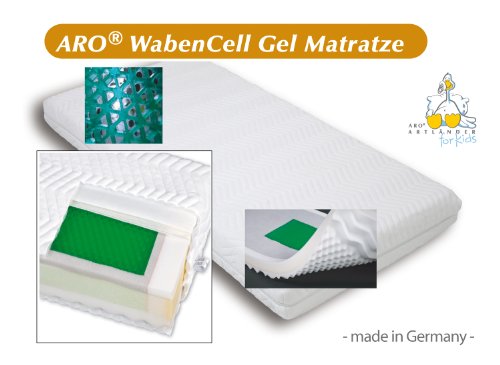 ARO Artländer 9213310 Waben Cell-Gel Matratze (medicott Bezug) 60 x 120 cm