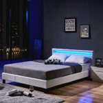 Home Deluxe LED Bett | Astro | Weiß | Verschiedene Größen | 140 x 200 cm